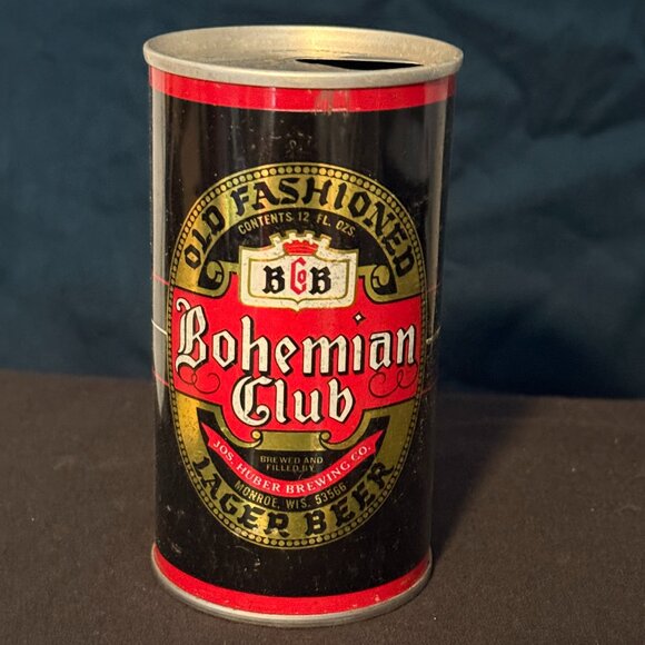 Old Fashioned Bohemian Club Lager Vintage Beer Can